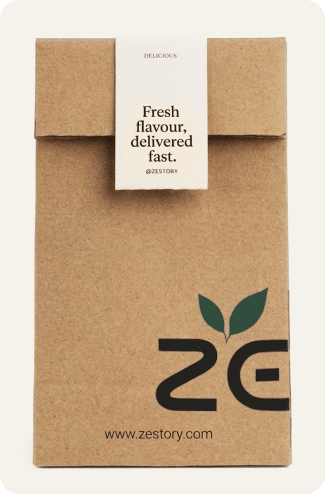 Zestory food delivery UI design concept by Mohammed Sufiyan