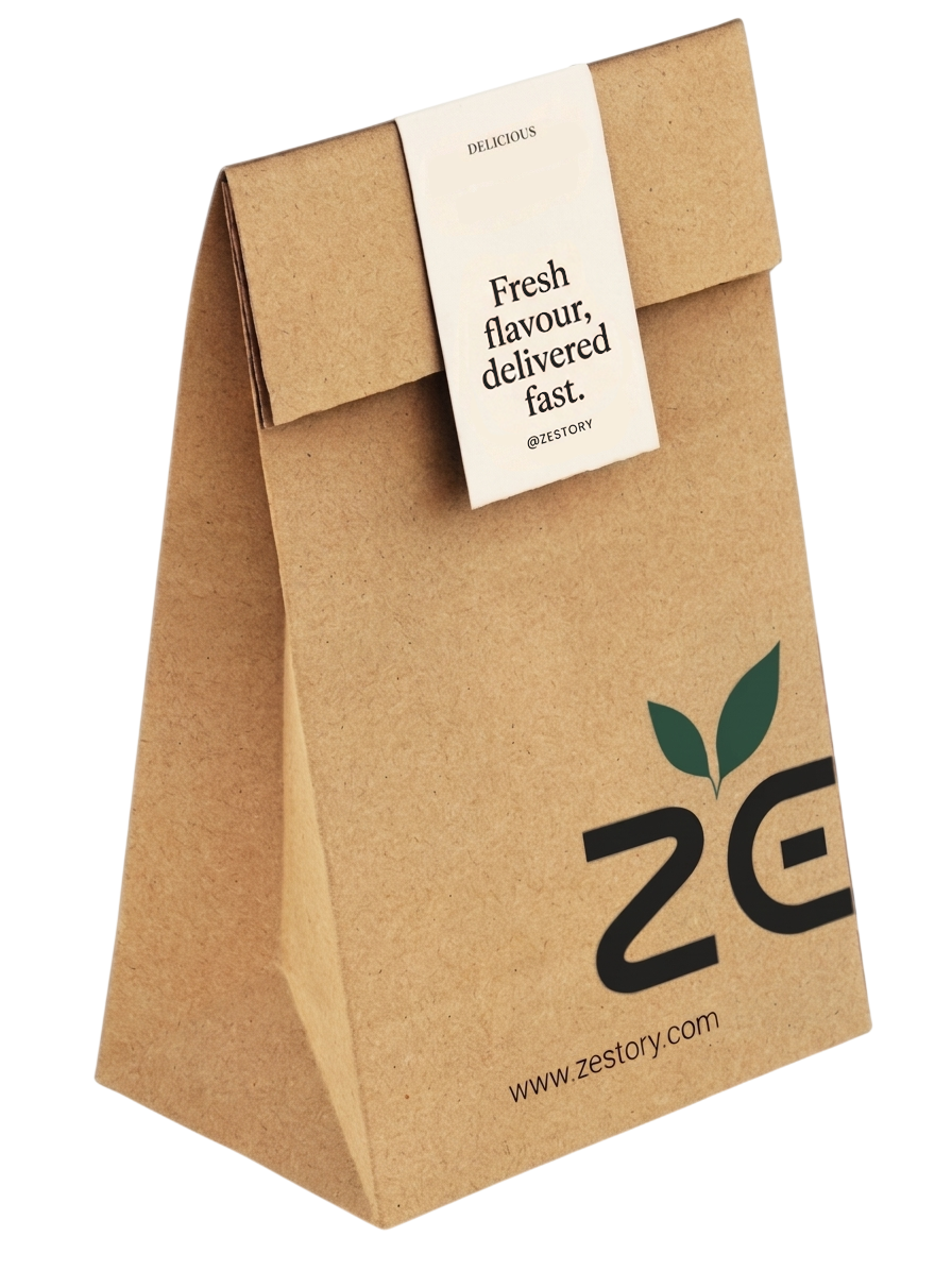 Zestory Delivery Bag Design by Mohammed Sufiyan